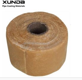 China Prenda impermeable adhesiva echada a un lado de la cinta del petrolato de la protección contra la corrosión del tubo sola proveedor