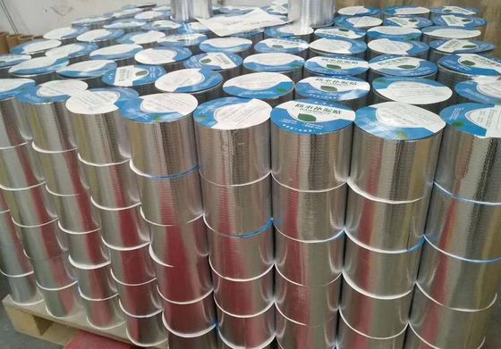 China Papel de aluminio Mesh Butyl Rubber Tape Suitable para una temperatura más baja proveedor